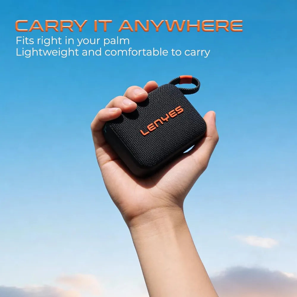 Lenyes Bluetooth 5.3 IPX6 Compact Wireless Speaker S216
