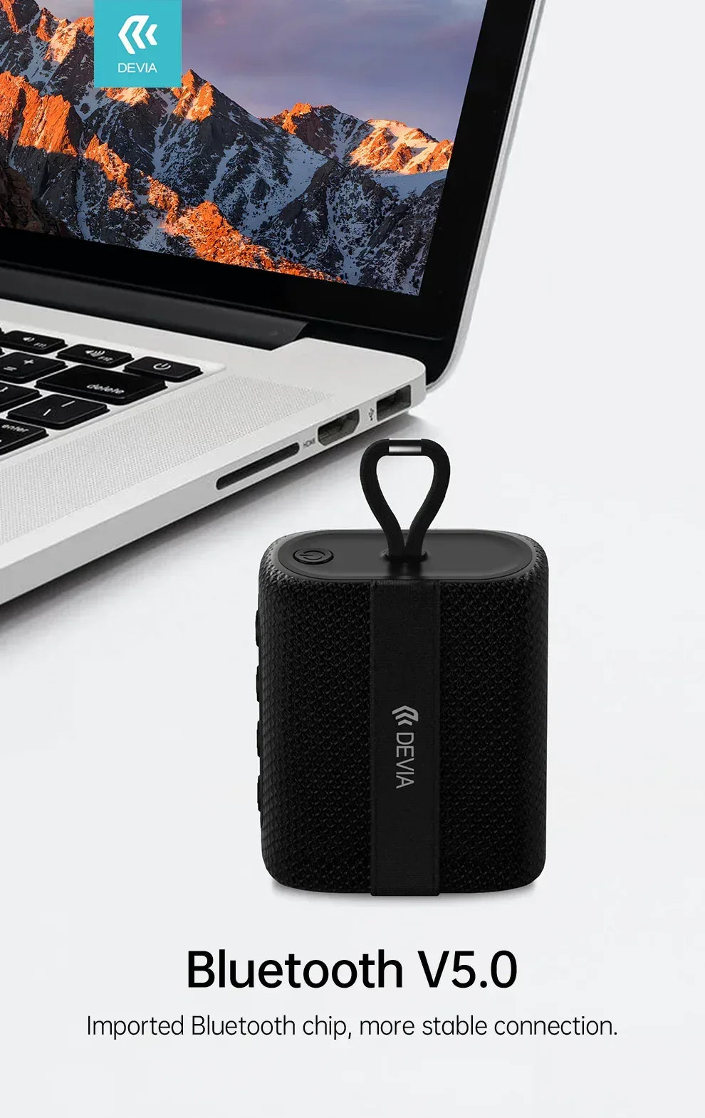 Devia Portable Wireless Speaker - Three