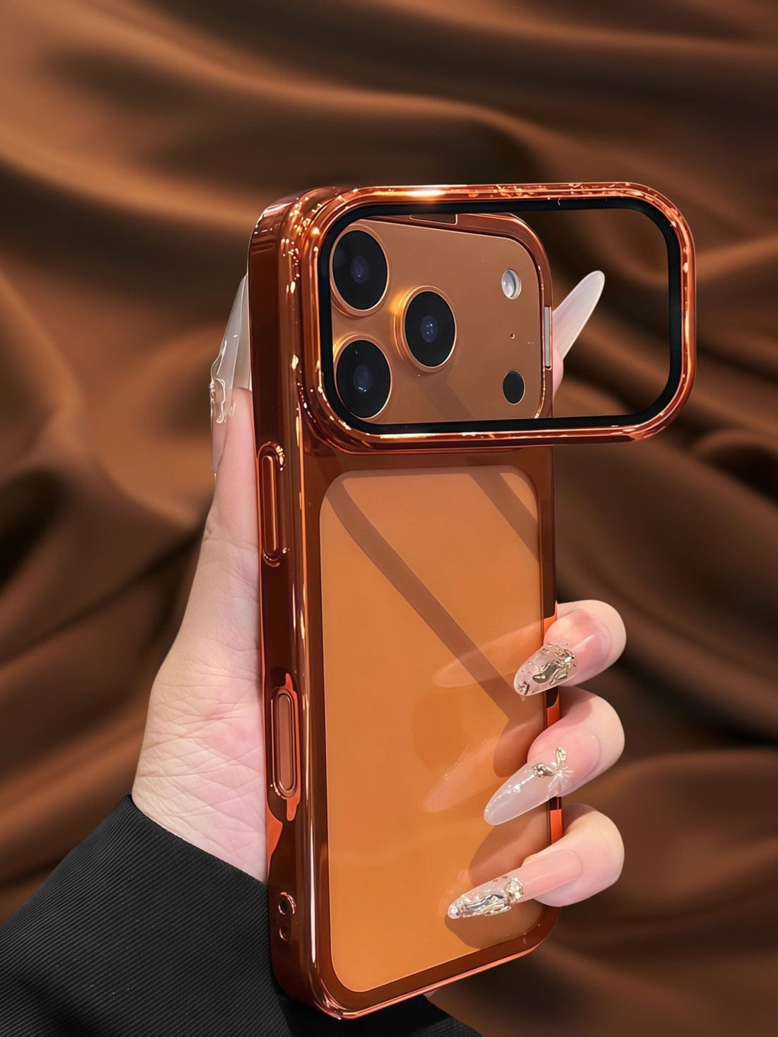 Electroplated Lens Protection Glass Case iPhone 17 Pro Max