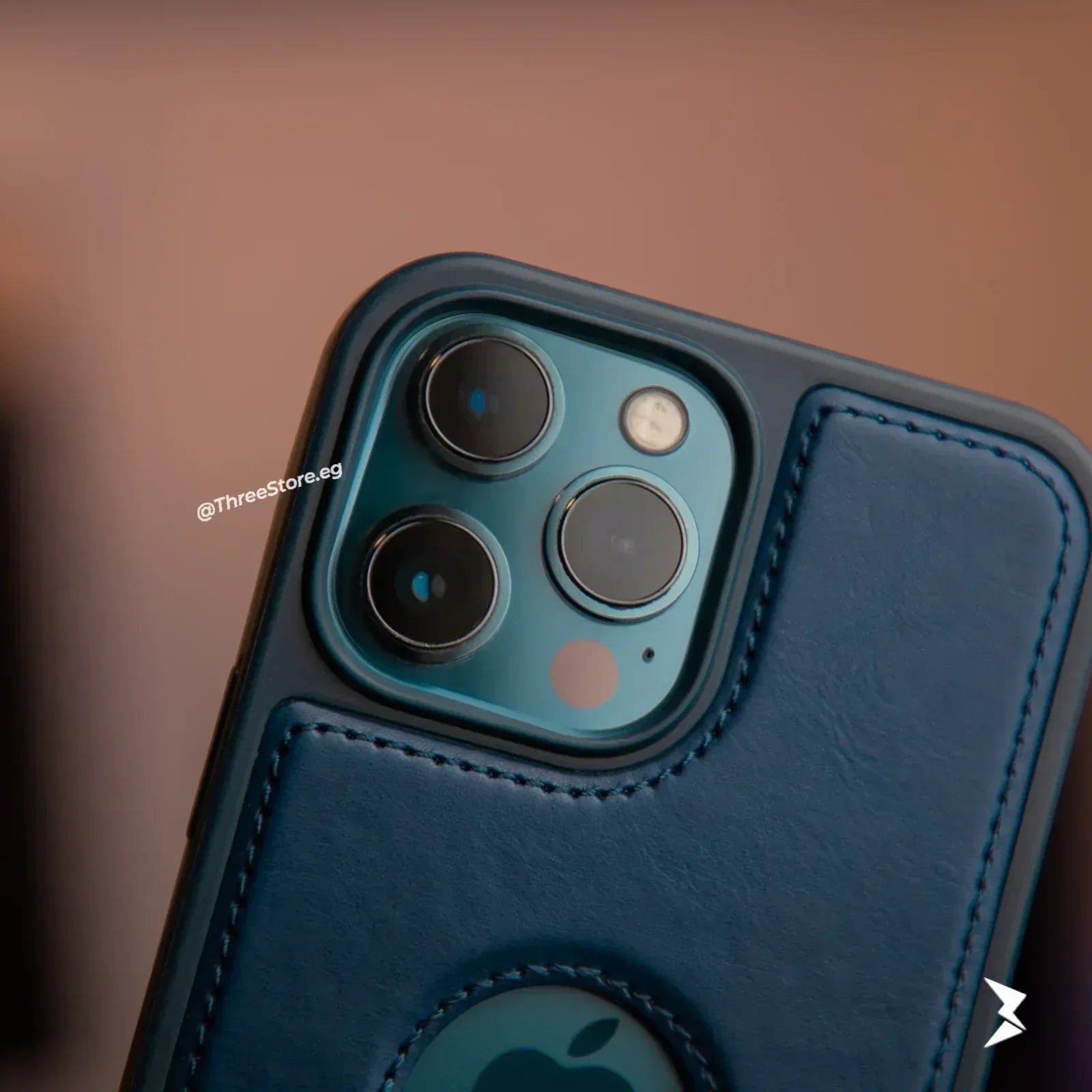 Piblue Leather Apple Case iPhone 13 Pro Max - Three