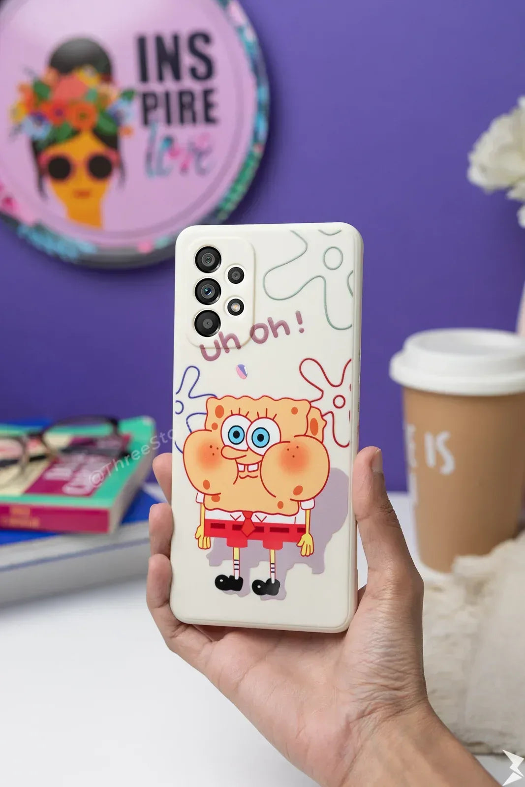 Nasa Silicone Camera Protection Case Samsung A52 - Three