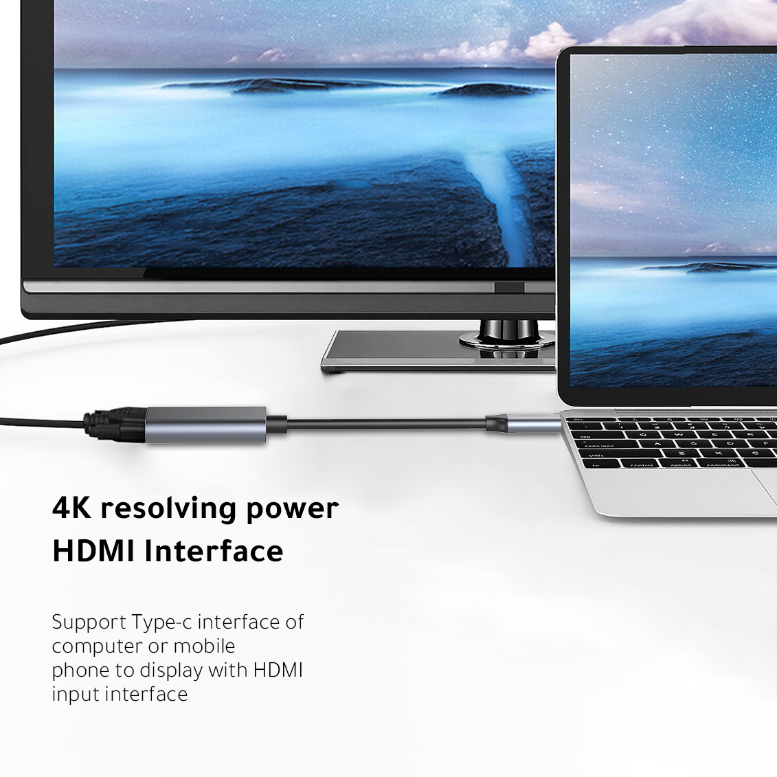 محول Type-C إلى HDMI من Recci RH11