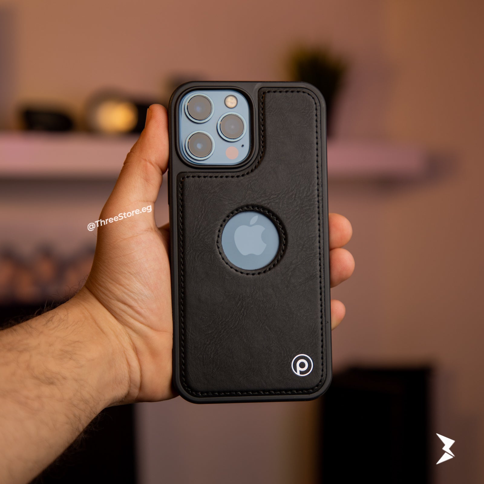 Piblue Leather Apple Case iPhone 13 Pro Max