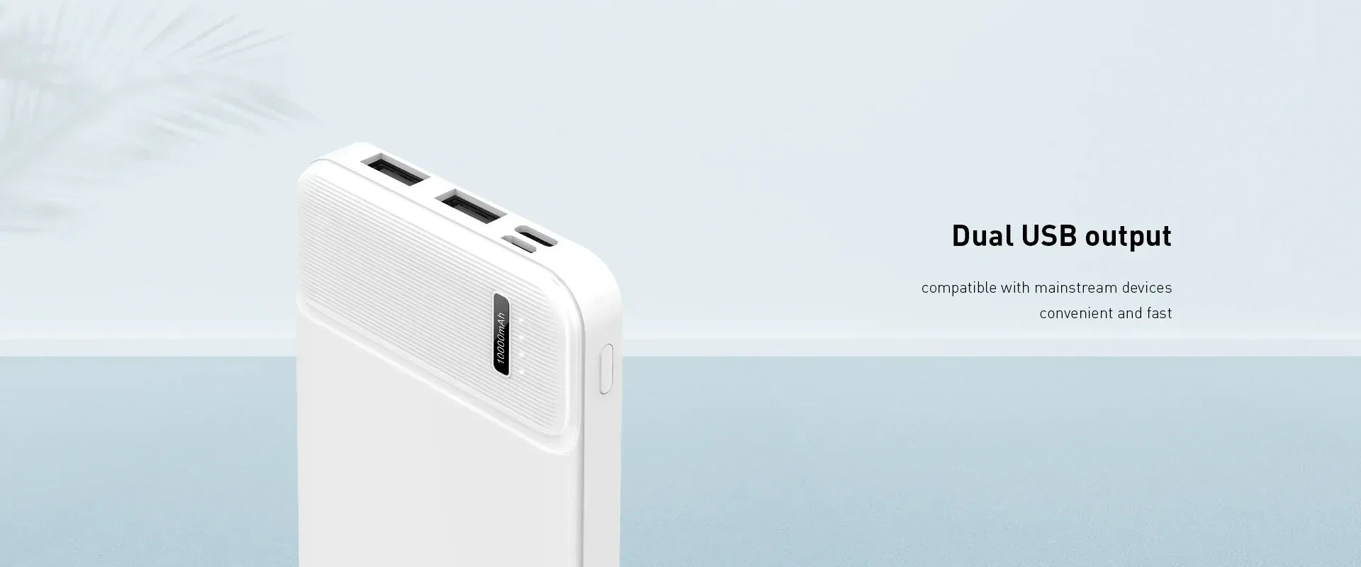 Recci Burton Power Bank 10000 mah 4 Ports RPB-N16 - Three