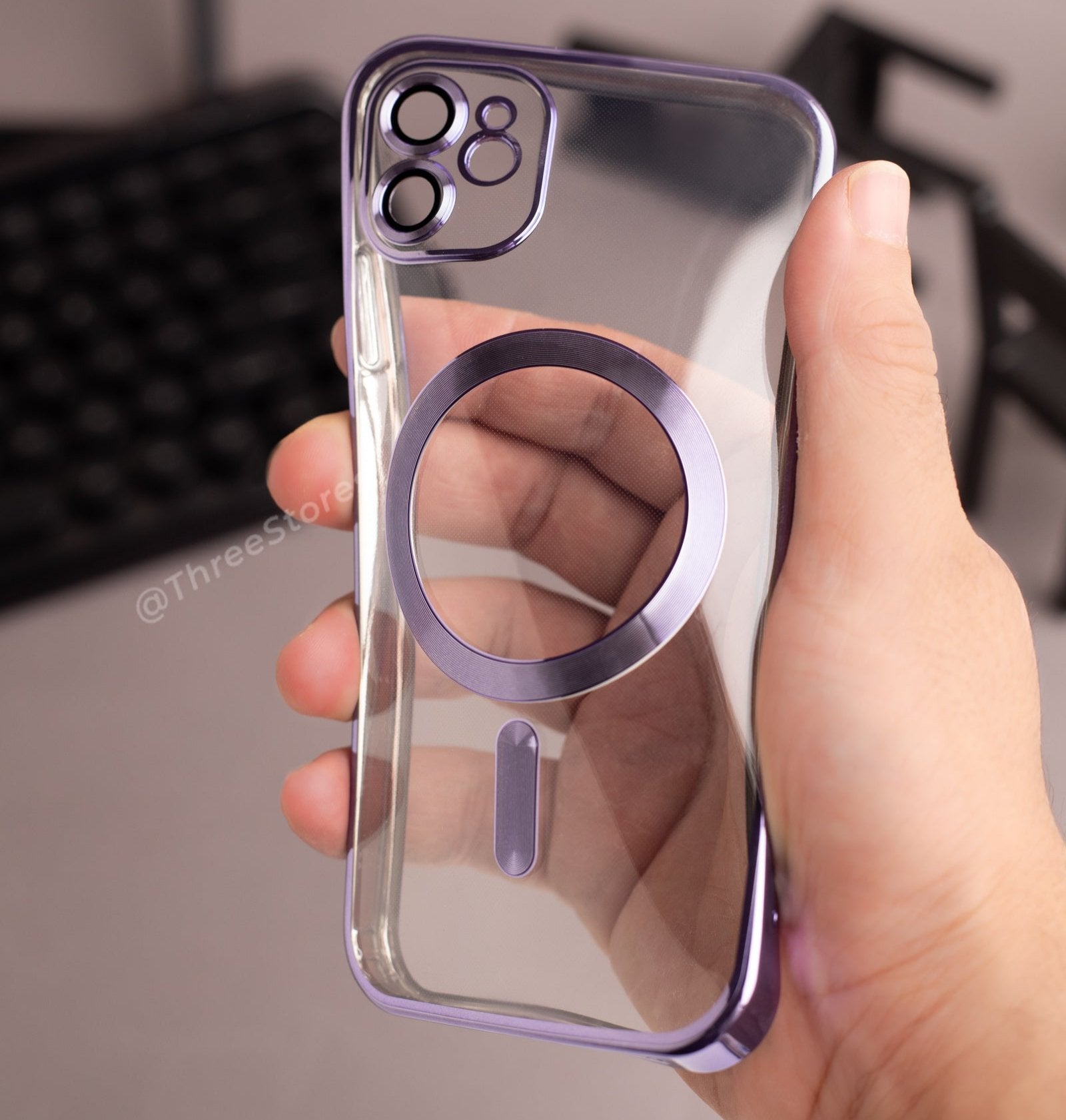 Glossy Magsafe Camera Protection Case iPhone 11 Pro Max