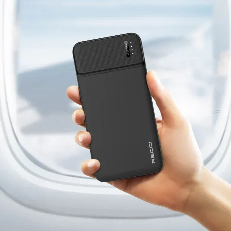 Recci Burton Power Bank 10000 mah 4 Ports RPB-N16 - Three