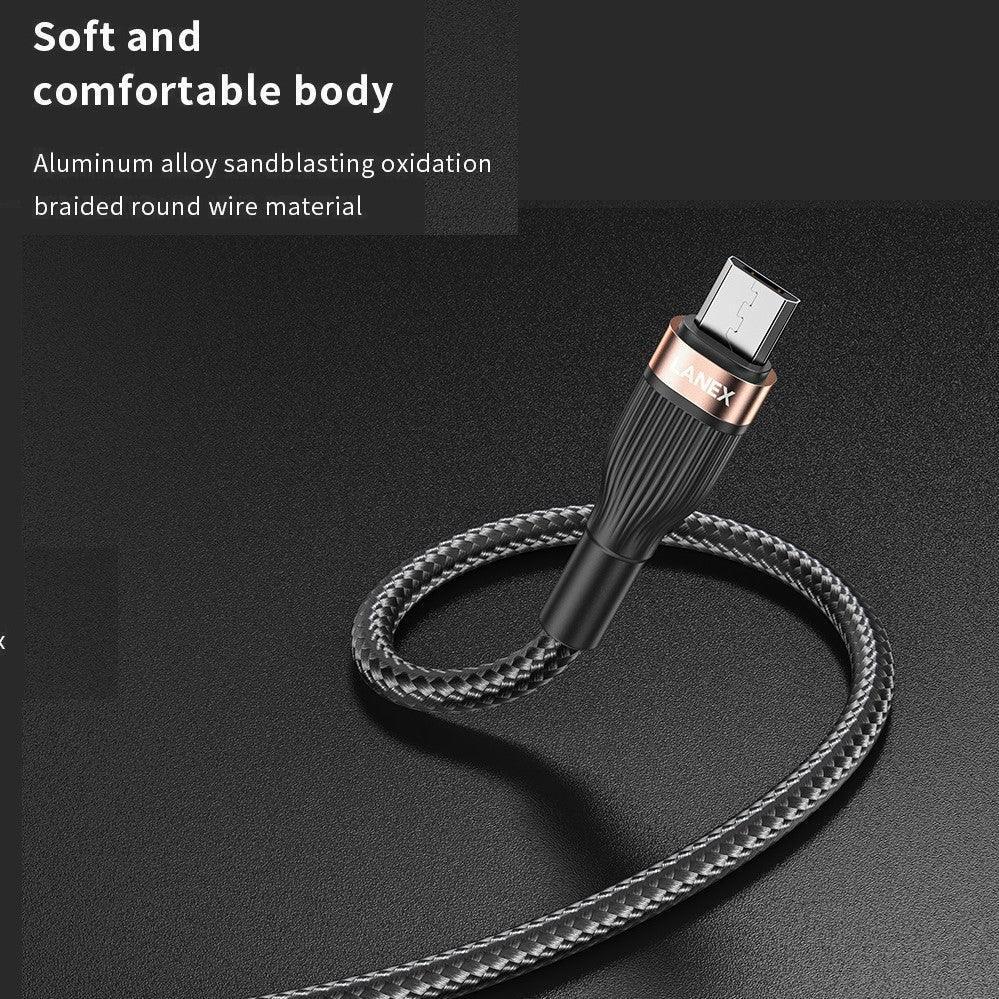 Lanex USB To Type-C Data Cable LS21C - Three