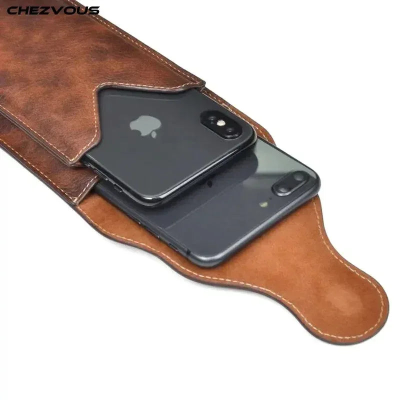 Puloka PU Leather Waist Bag For Z Fold - Three