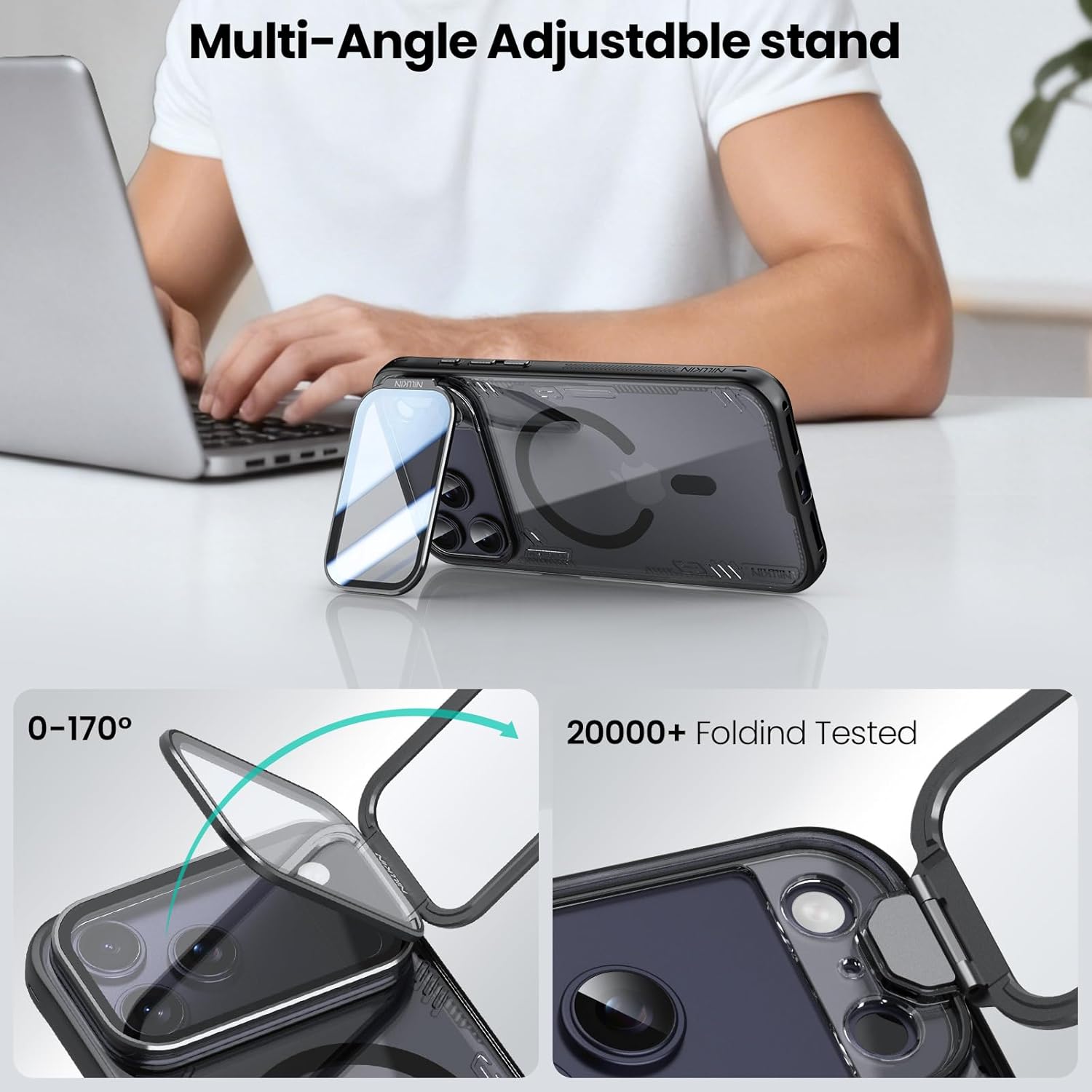 NILLKIN IceBlade Prop With Camsheild Case iPhone 17 Pro Max