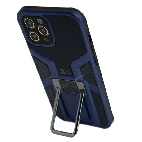 QY Stand Protector Case iPhone 12 Pro - Three