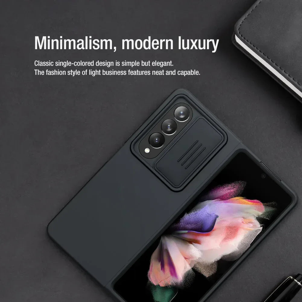 Nillkin CamShield Silky Silicon Case Samsung Z Fold 4 - Three