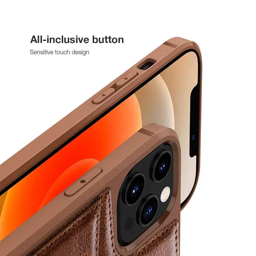 Nillkin Aoge Leather Case iPhone 12 / 12 Pro - Three