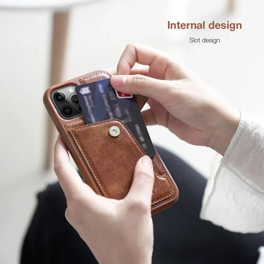 Nillkin Aoge Leather Case iPhone 12 / 12 Pro - Three