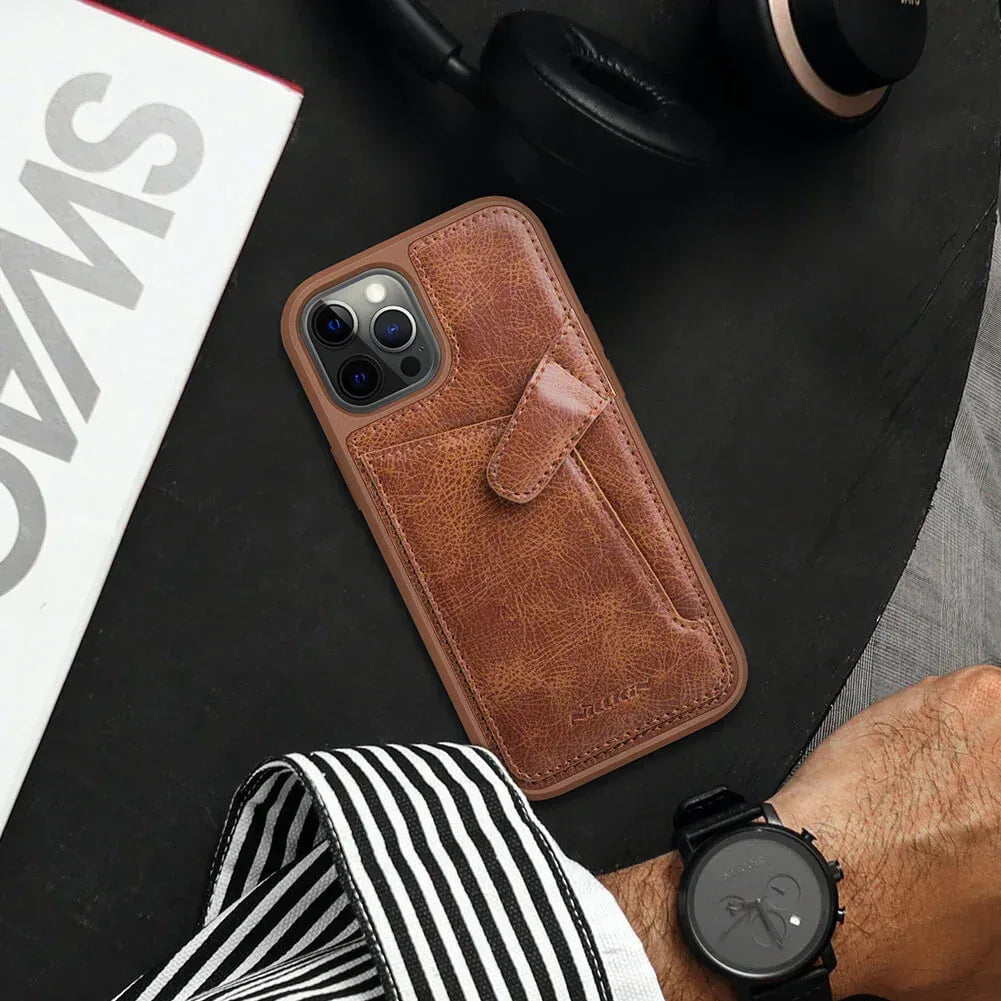 Nillkin Aoge Leather Case iPhone 12 / 12 Pro - Three