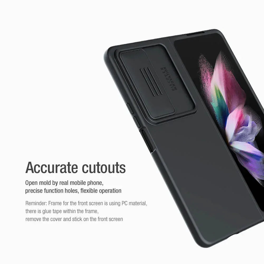 Nillkin CamShield Silky Silicon Case Samsung Z Fold 4 - Three