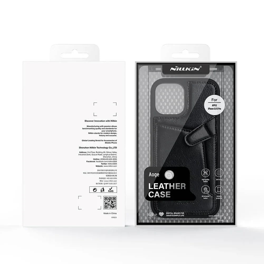 Nillkin Aoge Leather Case iPhone 12 / 12 Pro - Three