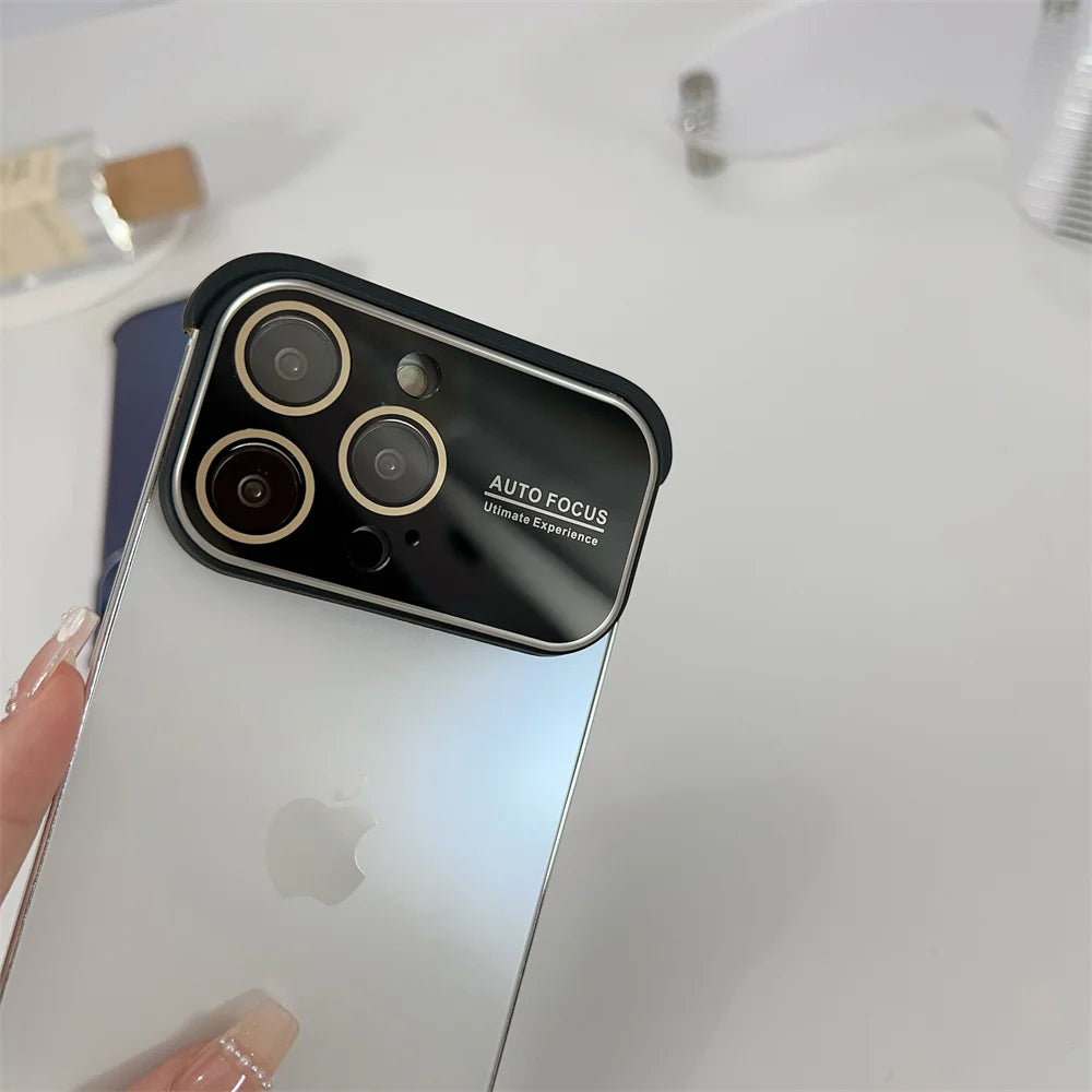 Corner Pad Glass Frameless Case iPhone 15 Pro