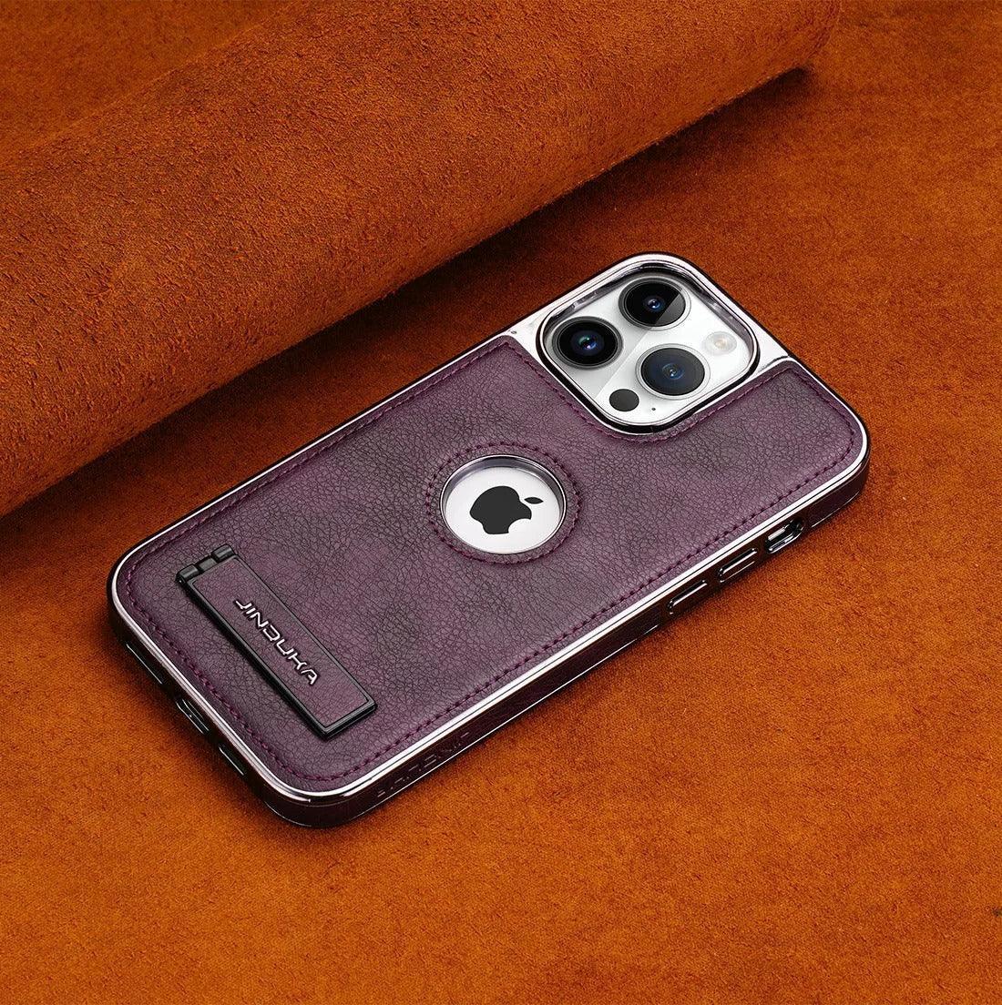 Jinduka Leather Case iPhone 14 Pro Max - Three
