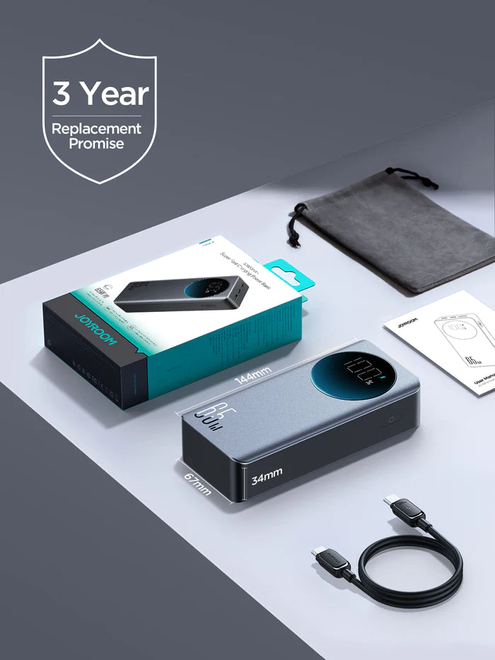 Joyroom 65W Power Bank 30000mAh JR-PBF05