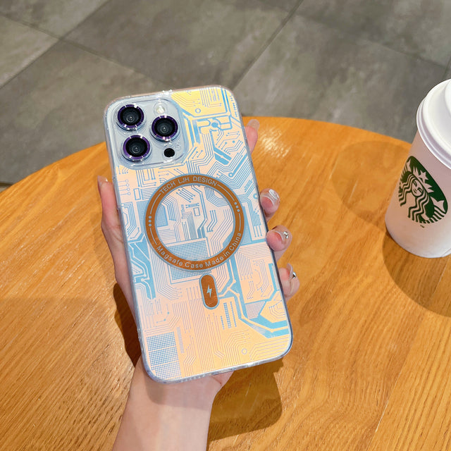 Laser Colorful Magsafe Case iPhone 13 Pro Max