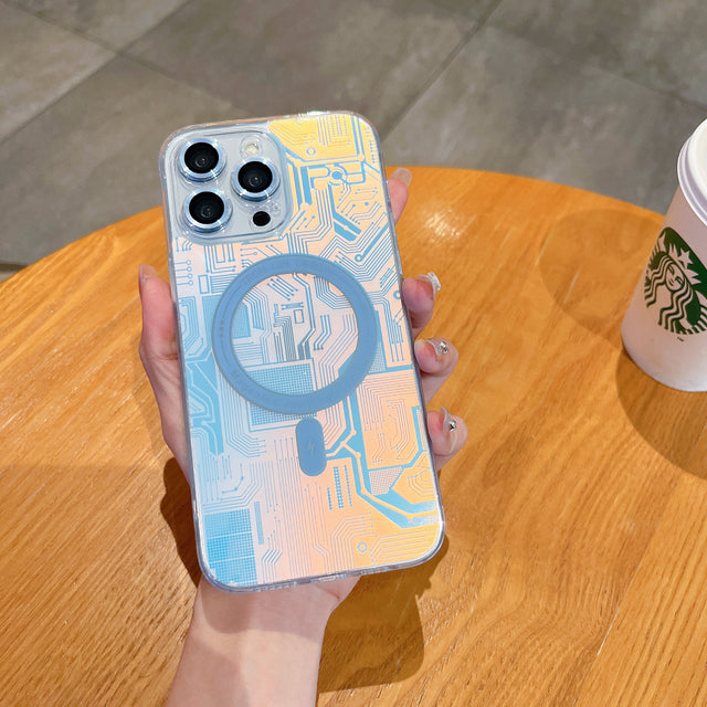 Laser Colorful Magsafe Case iPhone 13 Pro Max