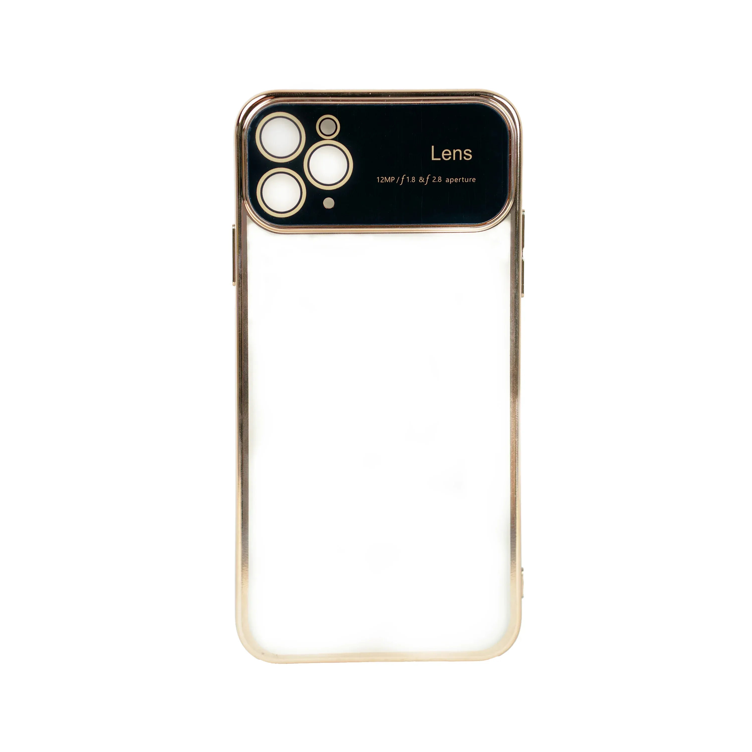 Large Window Transparent Case iPhone 11 Pro - Three