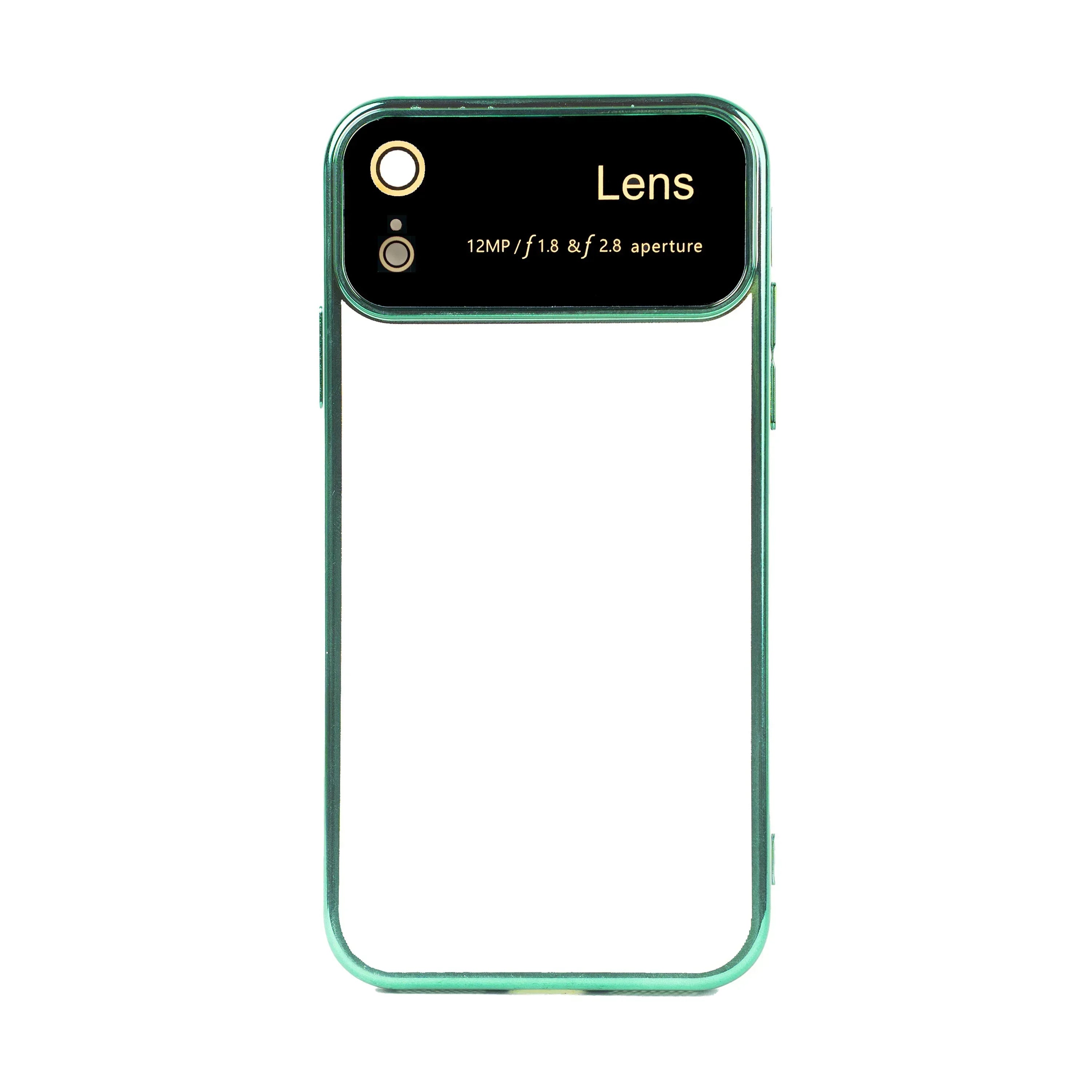 Large Window Transparent Case iPhone XR - Three