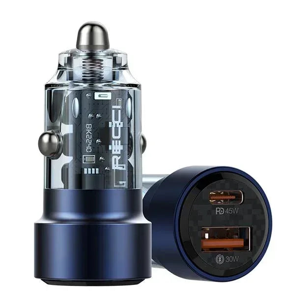 Recci Journey ON-Board 75W Car Charger RCC-N15 - Three