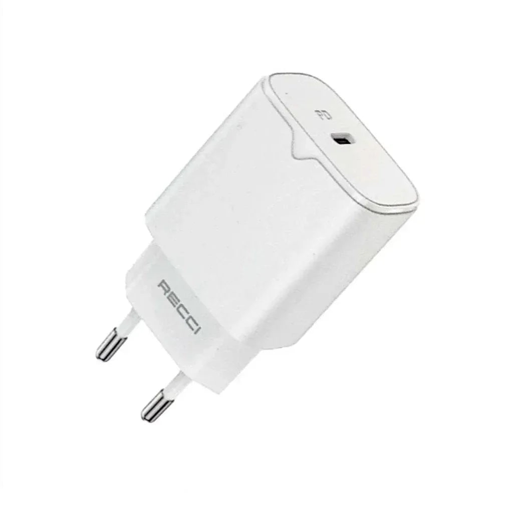 Recci Travel 20W Wall Charger RC50E - Three