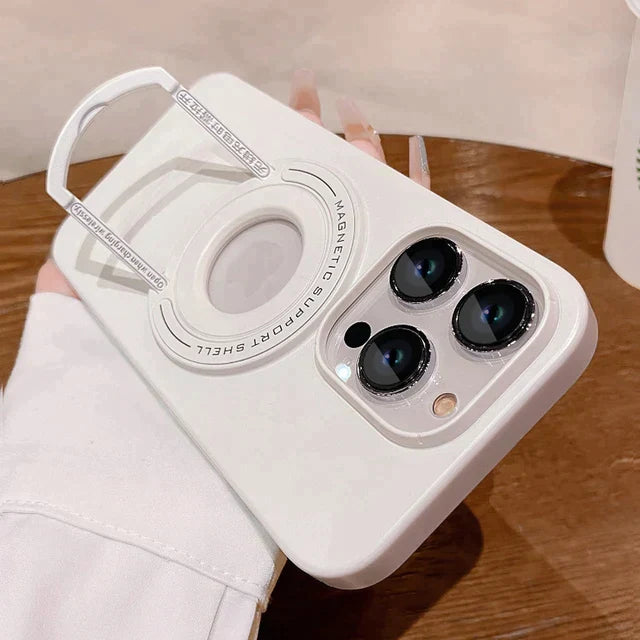 جراب StopTime Stand Magsafe الانيق لهاتف iPhone 12 Pro