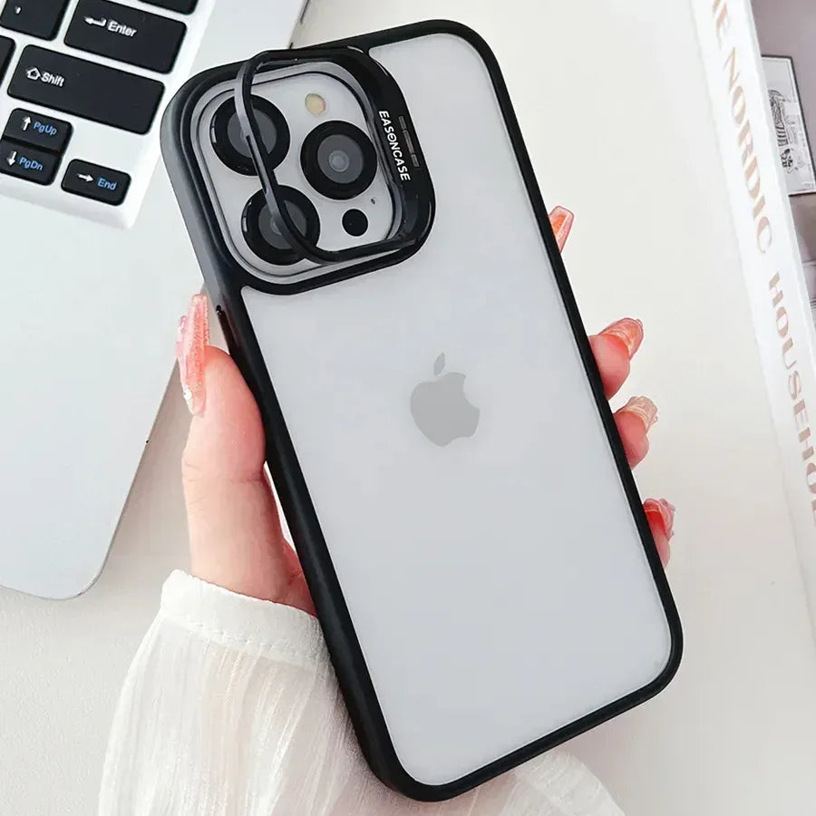 Bracket With Lens Film Case iPhone 12 Pro Max - Three