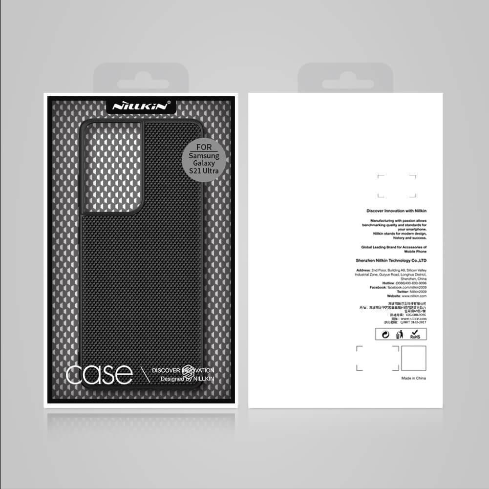 Nillkin Textured Nylon Fiber case Samsung S21 Ultra - Three
