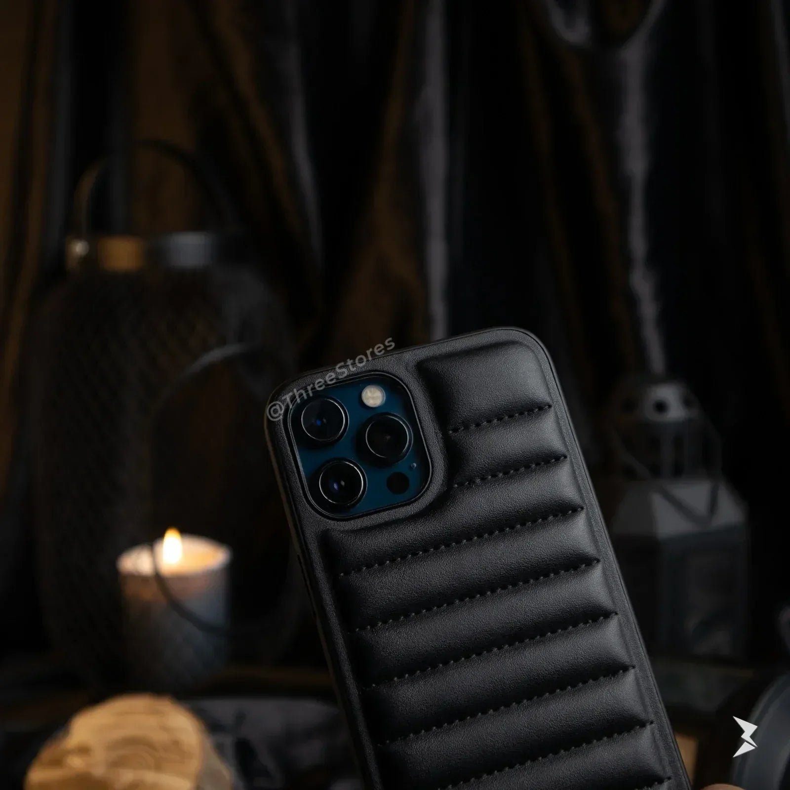 HDD Wave Leather Case iPhone 13 Pro Max - Three