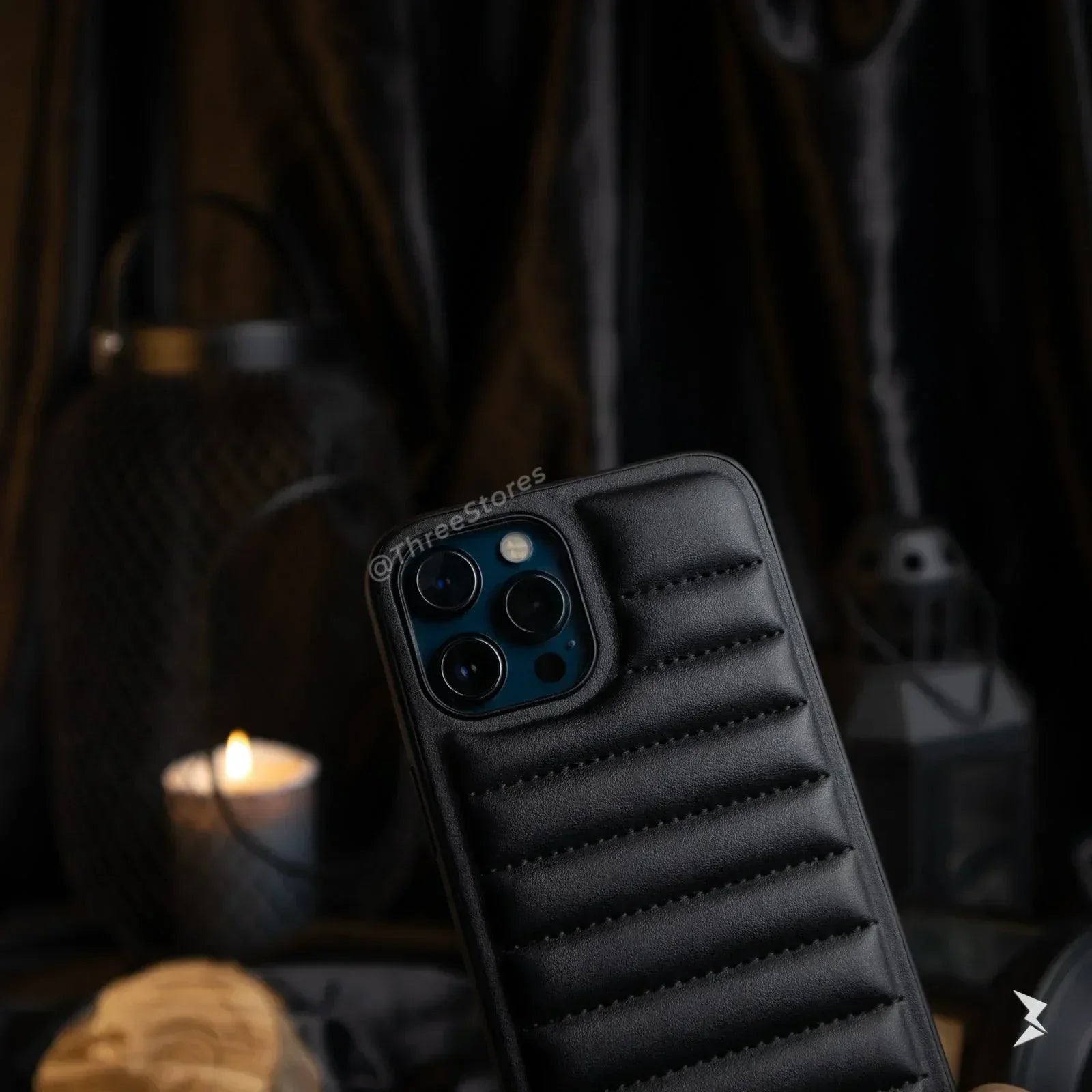 HDD Wave Leather Case iPhone 14 Pro Max - Three