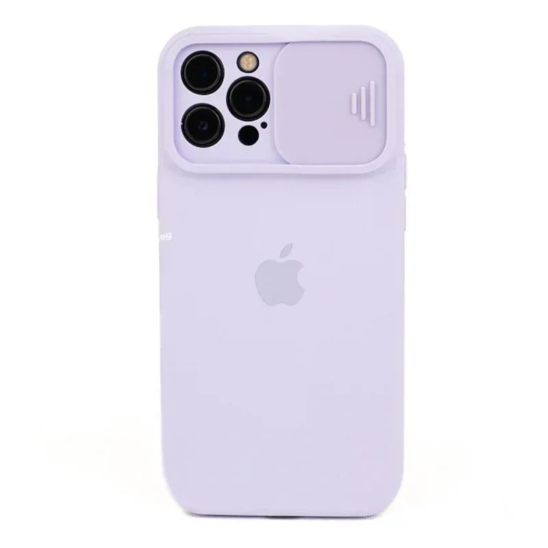 Silicone Camshield camera Protection Case iPhone 12 Pro Max - Three