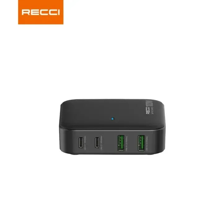 Recci GAN 100W Desktop Charger RC39 - Three