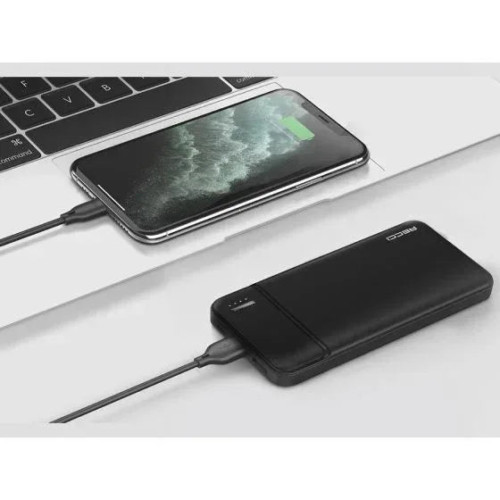 Recci Burton Power Bank 10000 mah 4 Ports RPB-N16 - Three