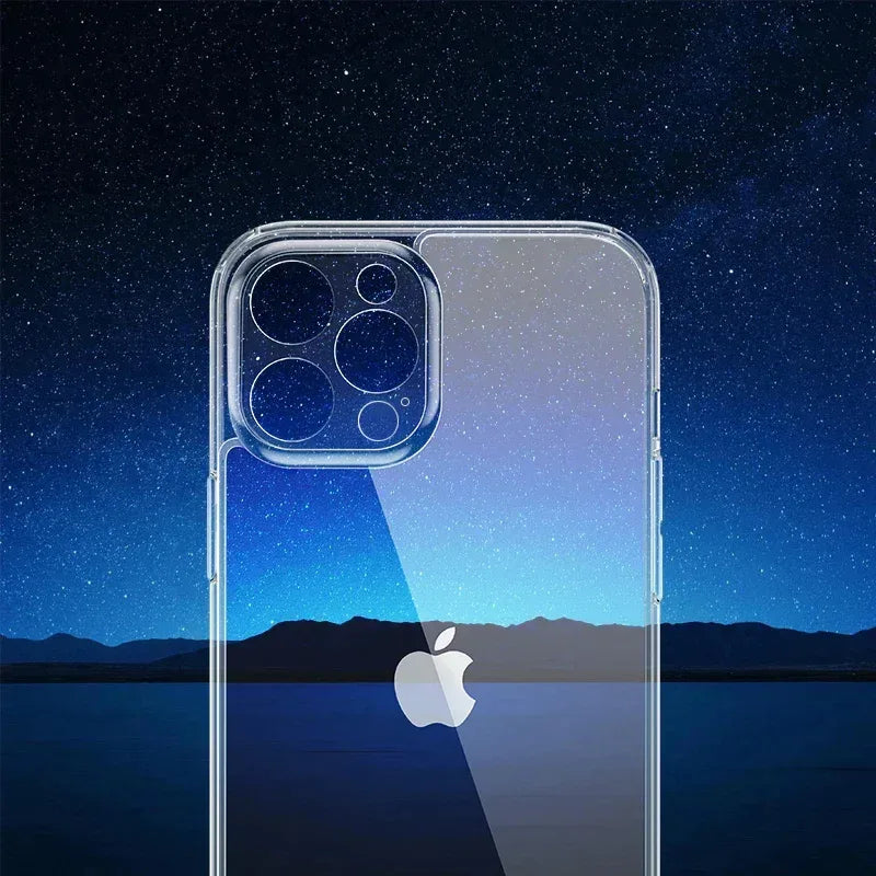 JoyRoom Clear Camera Protection Case iPhone 13 Pro - Three