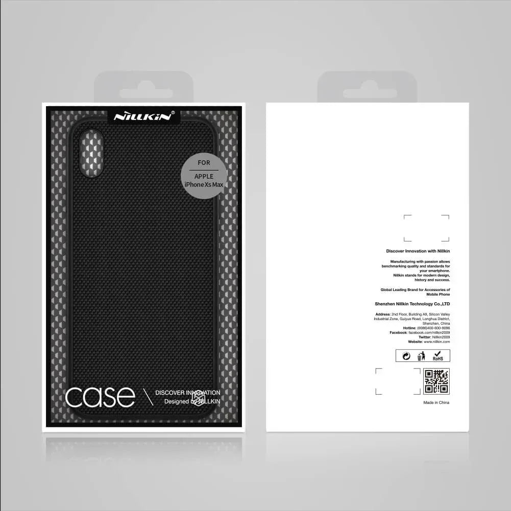 Nillkin Textured Nylon Fiber Case iPhone X - Three