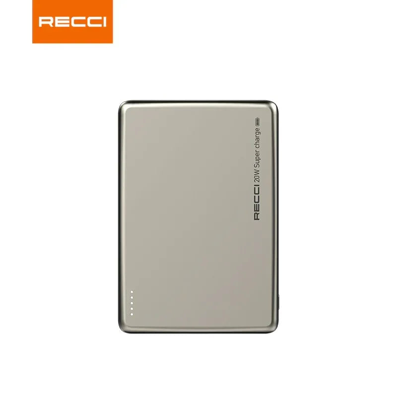 Recci ARMOR 5000mAh Wireless Power Bank RPB-W20 - Three