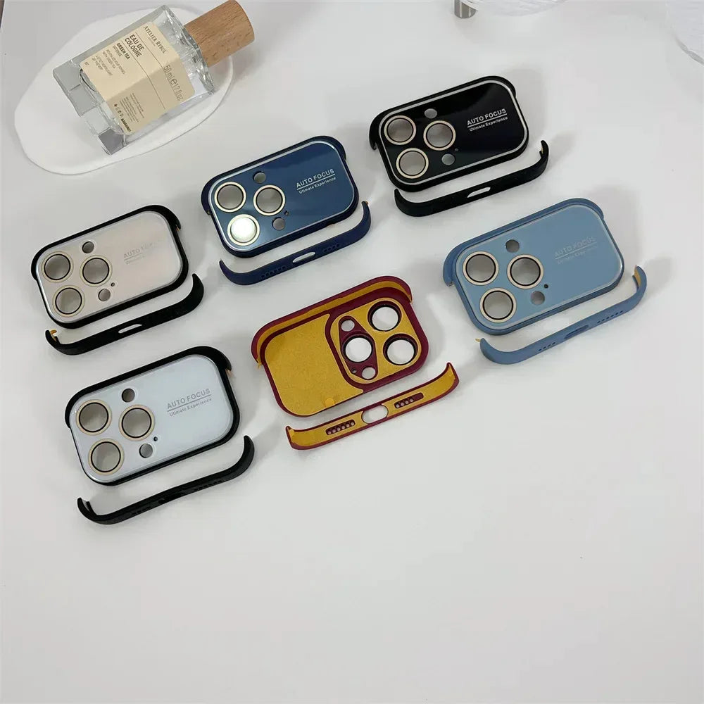 Corner Pad Glass Frameless Case iPhone 13 Pro Max - Three
