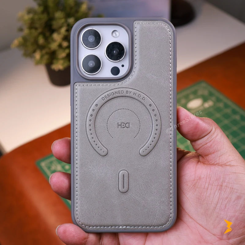 HDD Leather Dots Magsafe Case iPhone 12 Pro Max
