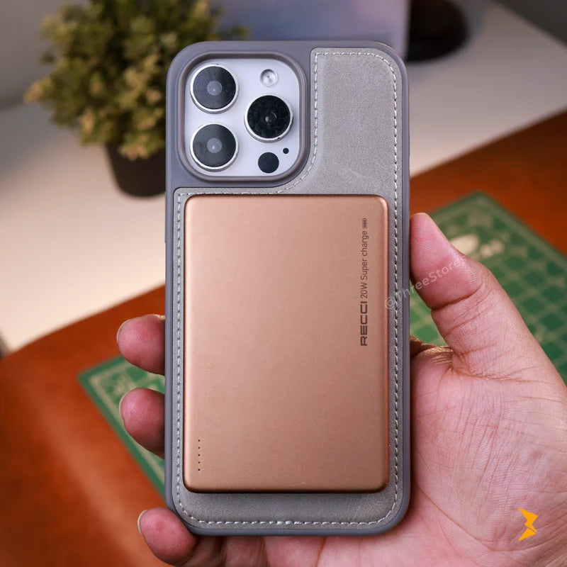 HDD Leather Dots Magsafe Case iPhone 15 Pro Max