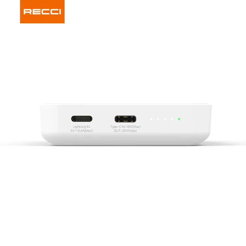 Recci Magnetic Power Bank 10000mAh RPB-W09 - Three
