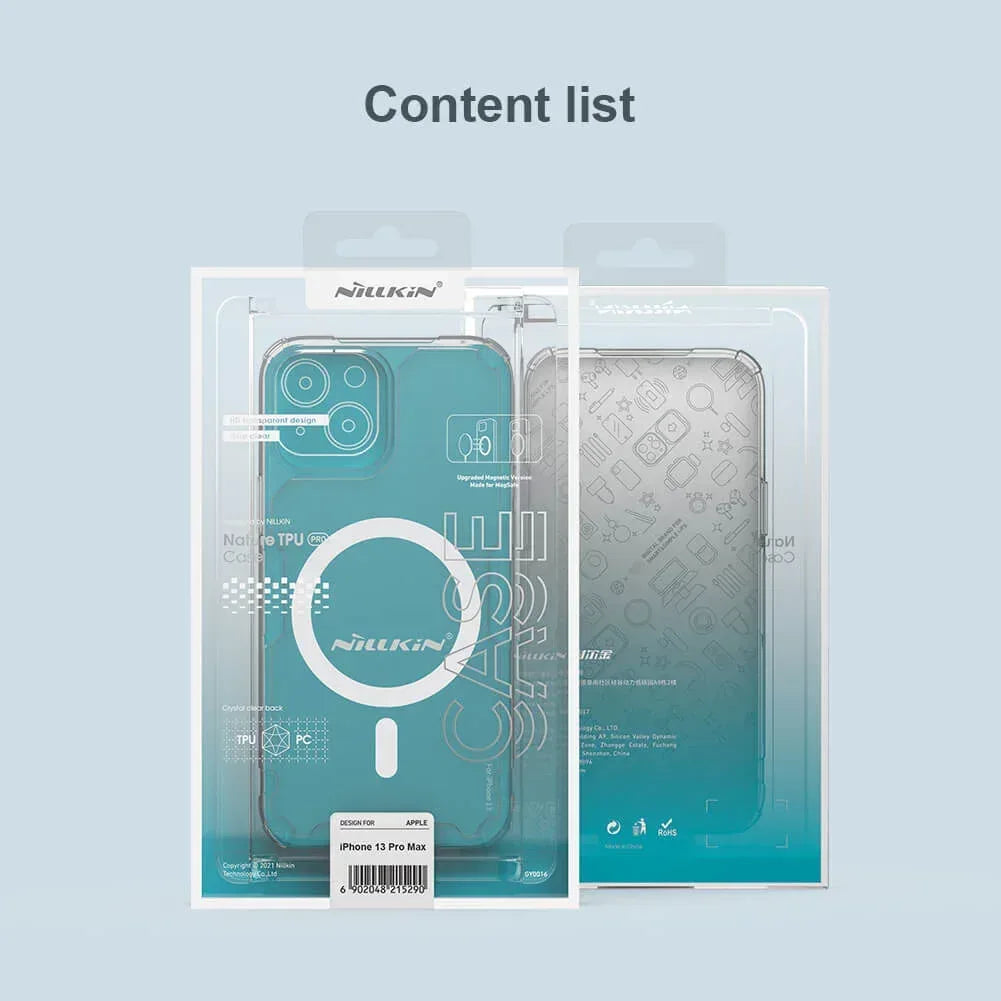 Nillkin Nature TPU Pro Magnetic Case iPhone 14 Pro - Three