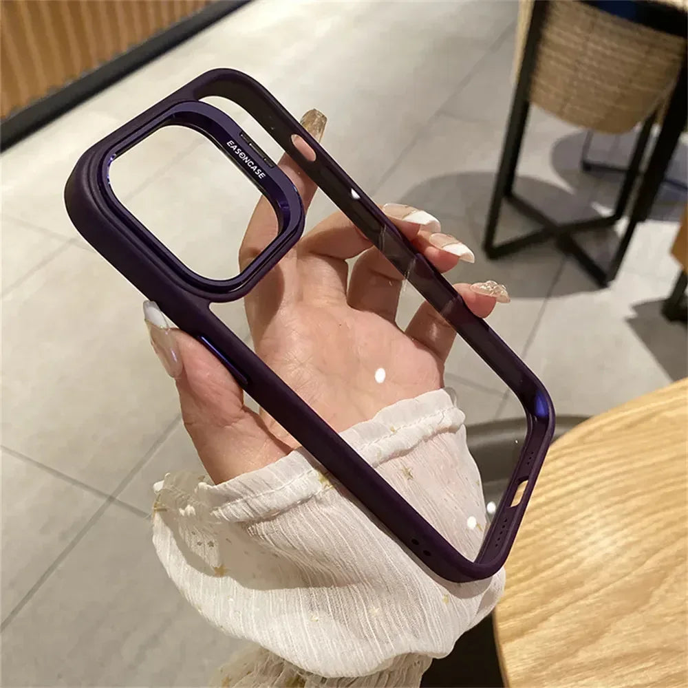 Bracket With Lens Film Case iPhone 14 - Three