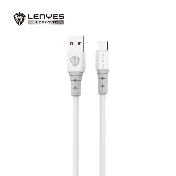 Lenyes USB-A to Type-C 12W Fast Charging Data Cable LC967-TC