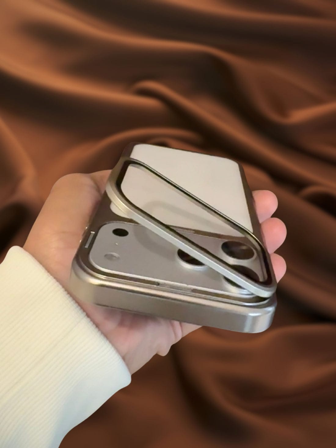 Electroplated Lens Protection Glass Case iPhone 17 Pro Max
