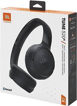 JBL Tune 520BT Wireless On-Ear Headphones - Three