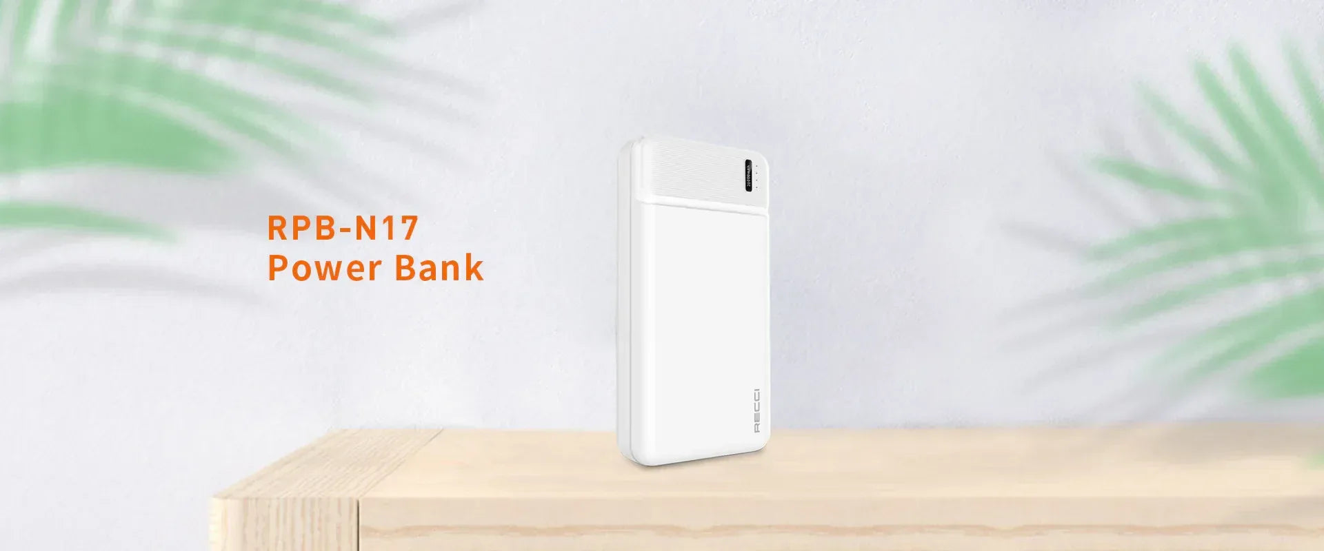 Recci Burton Power Bank 20000 mah 4 Ports RPB-N17C - Three